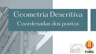 Introdução à Geometria Descritiva  Coordenadas dos pontos [upl. by Ninaj]