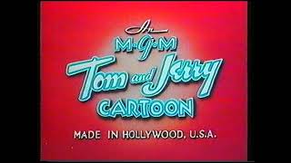 Original VHS Opening amp Closing Tom and Jerry Cartoon Festival UK Retail Tape [upl. by Yendic]