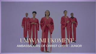 UMWAMI UKOMEYE by Ambassadors of Christ Choir  Junior New song 2024 [upl. by Jolynn249]