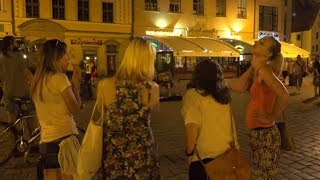 Nightlife in Wroclaw Poland [upl. by Kemeny]