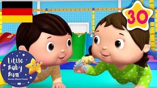 Zehn kleine Babys  Spielplatz  Kinderlieder  Little Baby Bum Deutsch  Cartoon Für Kinder [upl. by Atilrak]