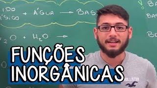 Funções Inorgânicas Bases ou Hidróxidos  Química  Descomplica [upl. by Aicen428]