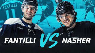 Can this YouTuber beat the pro hockey player [upl. by Kopp]