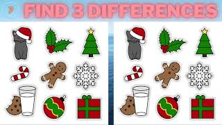 Find 3 Differences  Exercise Your Brain  3 Games  Video 492 [upl. by Palestine]