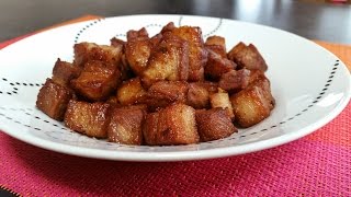 Fried pork recipe [upl. by Legnaesoj]