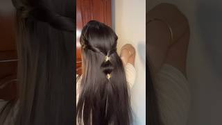 Penteado fácil de fazer hairstyle penteadosfaceis hairtutorial shorts [upl. by Uhile]