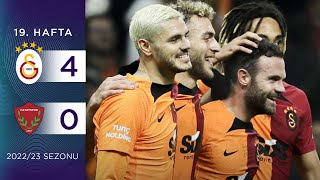 Galatasaray 40 Atakaş Hatayspor  19 Hafta  202223 [upl. by Aisayt394]