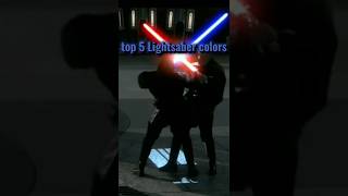 The best lightsaber colors starwars blue purple green red darksaber lightsaber [upl. by Elisha847]