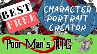 Best Free Character Portrait creator HeroMachine [upl. by Ethelred]