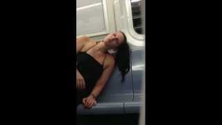 Drunk White Lady on the 6 Train [upl. by Neeliak108]