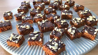 Glutenfri karamelkage med kokos og chokolade [upl. by Tarra]