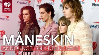 Måneskin Announce Saturday Night Live Debut Date  Fast Facts [upl. by Allevon922]