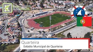 Estádio Municipal de Quarteira  CDR Quarteirense  360° Rotation  Google Earth [upl. by Cooperstein]