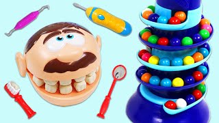 Mr Play Doh Needs A Dentist Checkup After Eating Candy [upl. by Stefanie]