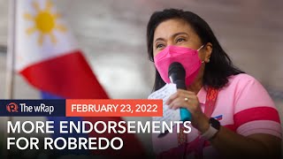 In highstakes 2022 polls where Arroyo backs Marcos Jr her exofficials choose Robredo [upl. by Melvyn]