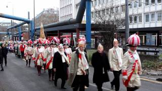 Einzug des Kölner Dreigestirn 2012 in die Hofburg [upl. by Tavy]