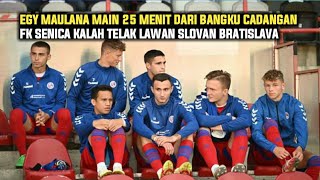 Highlight Egy Maulana Vikri FK Senica 0 vs 3 Slovan Bratislava Live  Fortuna Liga Slovakia [upl. by Adgam]