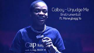 Calboy  Unjudge Me ft Moneybagg Yo Instrumental [upl. by Ycart]