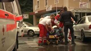 Unfall Messinggasse Lienz am 492014  Osttirol heute  Sound Service [upl. by Franzoni]