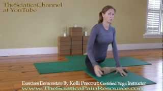 Sciatica Exercise Pigeon Pose [upl. by Ahsaet]