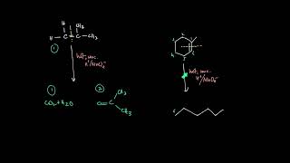 Strong oxidation of alkenes  9701 A Level Chemistry [upl. by Nomra589]