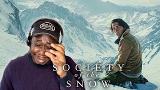 SOCIETY OF THE SNOW 2023 MOVIE REACTION  THIS MOVIE BROKE ME First Time Watching [upl. by Adnav]