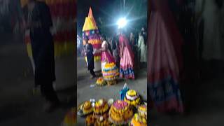 saddula bathukamma celebrations flowers festival Telangana biggest festival festivevibesshorts [upl. by Ainex863]