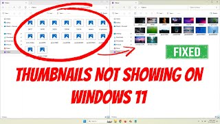 Fix Thumbnails Not Showing On Windows 11  3 Easy Methods [upl. by Orihakat449]