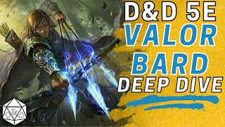 Complete Guide to College of Valor  Bard Subclass DampD 5e Deep Dive [upl. by Esidarap993]