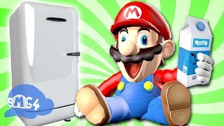 SMG4 Mario Goes to the Fridge to Get a Glass Of Milk [upl. by Stirling]