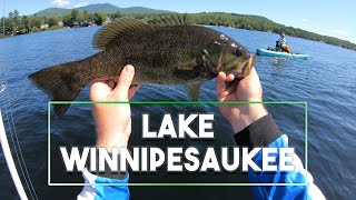 Lake Winnipesaukee New Hampshire  Fishing From Kayaks [upl. by Dust]