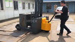 Hyder Rough Terrain Pallet stacker and pallet jacks 15t 2t 25t 3t [upl. by Danna]