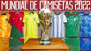 🤔Que PAÍS GANARÍA el MUNDIAL si juzgamos sus CAMISETAS🏆 Mundial Qatar 2022 [upl. by Eustatius]