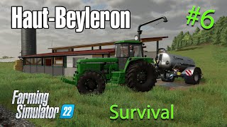 NIEUWE JOHN DEERE EN GIERTANK  EERSTE VARKENS VERKOPEN  Farming Simulator 22  Survival AFL6 [upl. by Alguire]