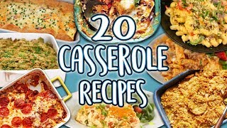 20 Casserole Recipes  Easy Casseroles Recipe Compilation  Well Done [upl. by Gallard768]