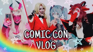 RAKUCON 2024  Hazbin Hotel Helluva BossMlp  COSPLAY VLOG [upl. by Artemed618]