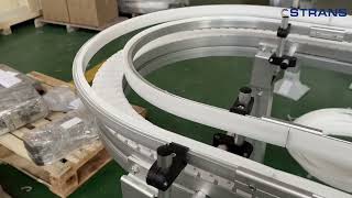 Factory customization high quality flexible chain plate conveyor [upl. by Retsevel569]