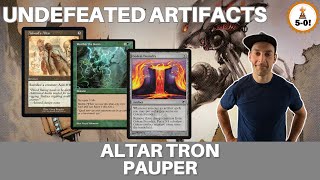 50 Trophy Altar Tron is a super powerful combo deck in MTG Pauper [upl. by Nivle]