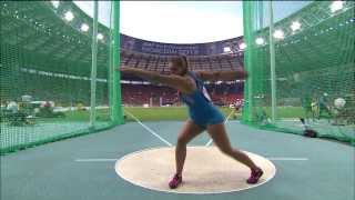 Moscow 2013  Discus Throw Women  Final [upl. by Lodmilla]