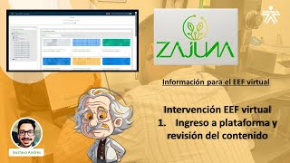 1 Ingreso a plataforma y revisión contenido ZAJUNA [upl. by Aksehcnarf]