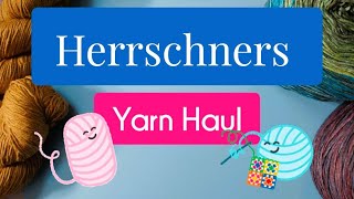 Herrschners Yarn Vlog Haul amp Review [upl. by Gradey920]