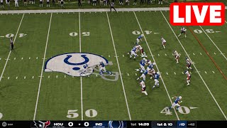 NFL LIVE🔴 Houston Texans vs Indianapolis Colts  Week 1 NFL Full Game  8th September 2024 NFL 25 [upl. by Junie]