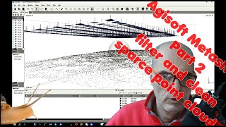 Agisoft Metashape Part 2 of 6 Cleaning the sparse cloud [upl. by Lapointe]