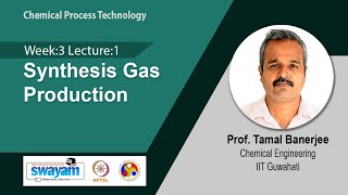 Lec 7 Synthesis Gas Production​ [upl. by Anselmi219]