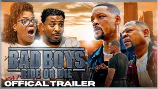 BAD BOYS RIDE OR DIE – Official Trailer REACTION [upl. by Latta]