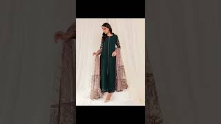 Partywear beautiful suit designs💕💕💕fashion trends  suit fashion  yt short latest [upl. by Hovey]