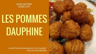 Pommes dauphine sans gluten [upl. by Reinal798]