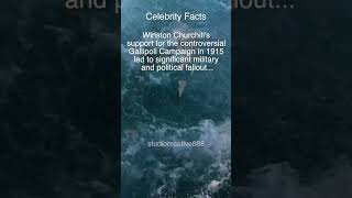 Winston Churchill Gallipoli Campaign Failure 1915 Celebrity Facts [upl. by Iznik]