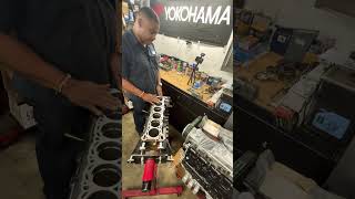 rb26 Getting ready to grind amp gap rings ✅ nissan rb26swap mechanic [upl. by Selwyn29]