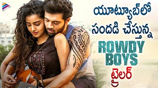 Rowdy Boys Movie Trailer Trending on YouTube  Ashish  Anupama  DSP  Harsha Konuganti  Dil Raju [upl. by Melodie]